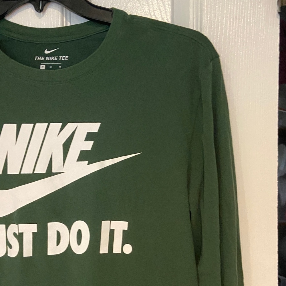 Nike Forest Green Dri-FIT Long Sleeve Shirt - Picture 4 of 6